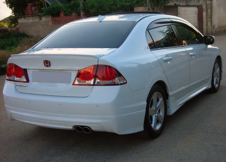 Спойлер Калин (під фарбування) для Honda Civic Sedan VIII 2006–2011