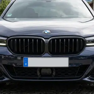 Ніздрі 1 Bar (2021+, чорний матовий) для BMW 5 серія G30/G31 2017–2023