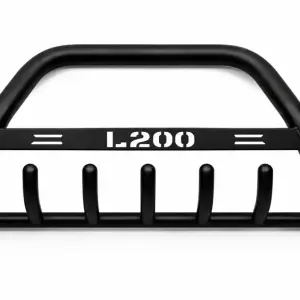 Кенгурятник WT004 Black (нерж) для Mitsubishi L200 2015–2024