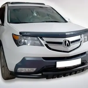 Передній захист B1-47 Black (нерж) для Acura MDX 2007–2013