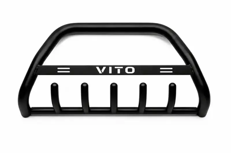 Кенгурятник WT004 Black (нерж.) для Mercedes-Benz Vito/V-class W447 2014–