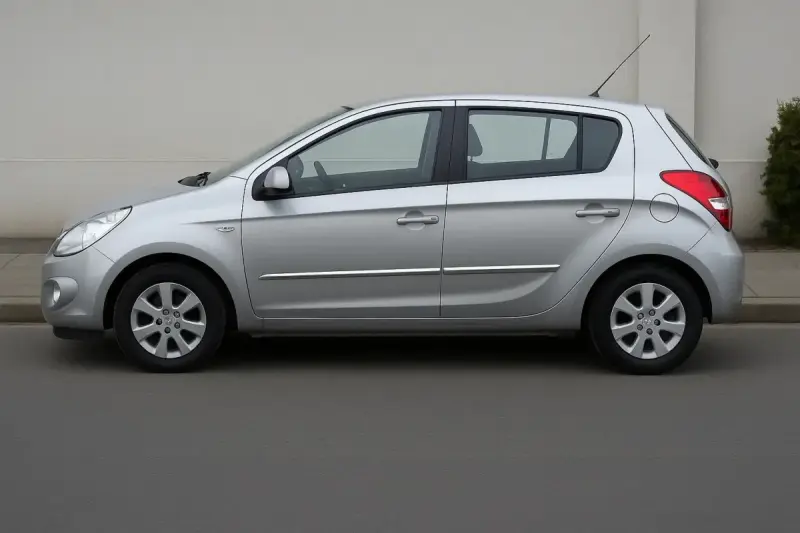 Молдинг дверний (4 шт, нерж) для Hyundai I-20 2012–2014