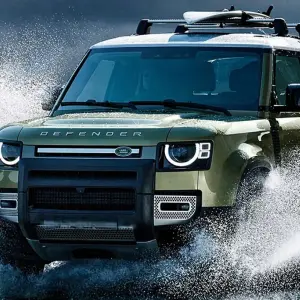 Багажник (поперечини) на інтегровані рейлінги OEM (2 шт) для LandRover Land Rover Defender 2019–