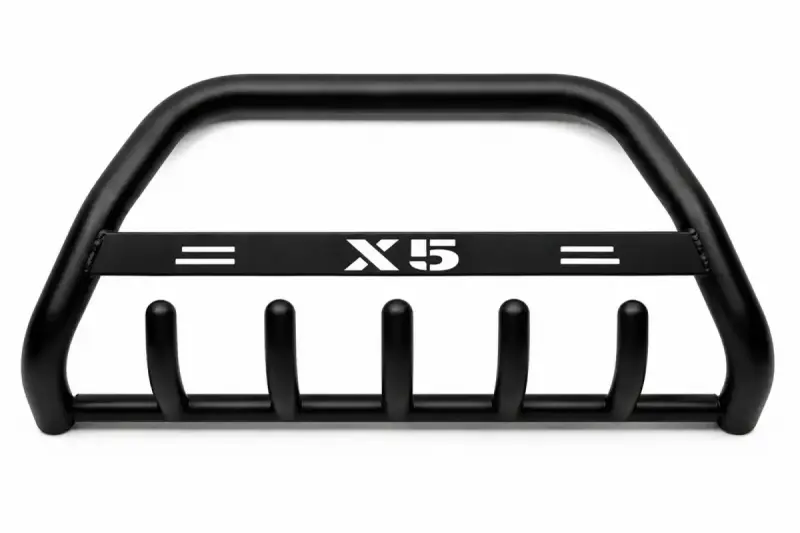 Кенгурятник WT004 Black (нерж) для BMW X5 E53 1999–2006