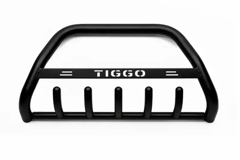 Кенгурятник WT004 Black (нерж) для Chery Tiggo 3 2005–