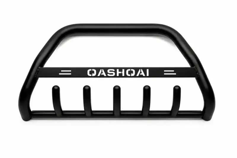 Кенгурятник WT004 Black (нерж) для Nissan Qashqai 2014–2021