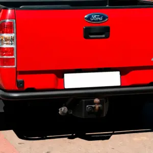 Задній захист AK005 Black (нерж) для Ford Ranger 2007–2011