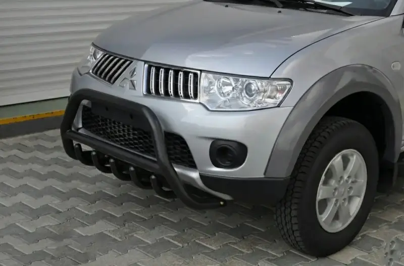 Кенгурятник WT003 Black (нерж.) для Mitsubishi L200 2006–2015