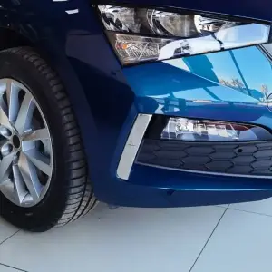 Накладки на протитуманки (2 шт, нерж) для Skoda Scala 2018–