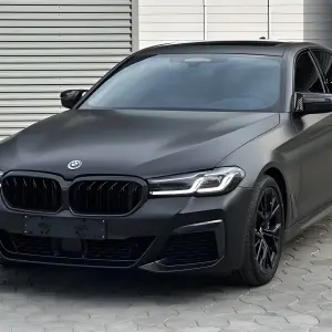 Ніздрі M-Look V1 (2021+, чорний матовий) для BMW 5 серія G30/G31 2017–2023