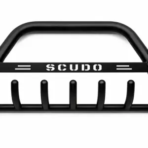 Кенгурятник WT004 Black (нерж) для Fiat Scudo 1996–2007