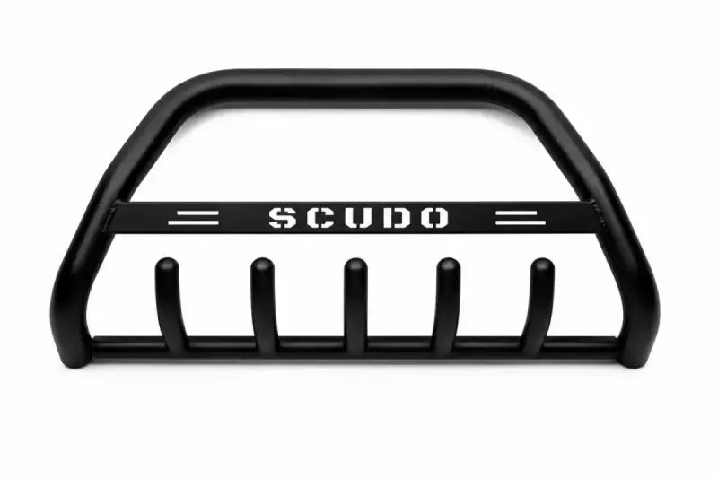 Кенгурятник WT004 Black (нерж) для Fiat Scudo 1996–2007