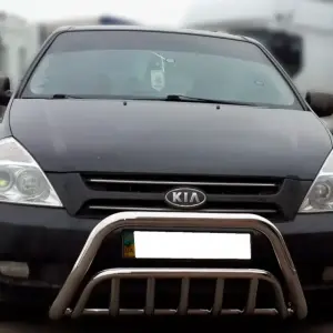 Передня дуга WT002 (2006-2013, нерж.) для KIA Carnival 2002–2013