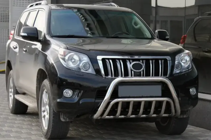 Кенгурятник WT002 (нерж) для Toyota Land Cruiser Prado 150 2009–2023