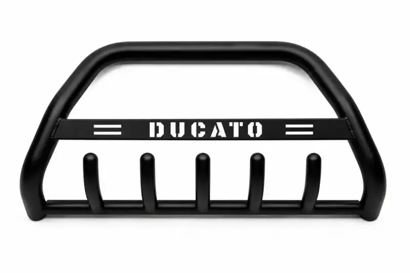 Кенгурятник WT004 Black (нерж) для Fiat Ducato 1995–2006