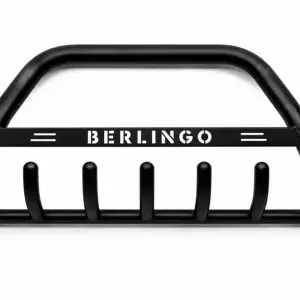 Кенгурятник WT004 Black (нерж) для Citroen Berlingo 1996–2008