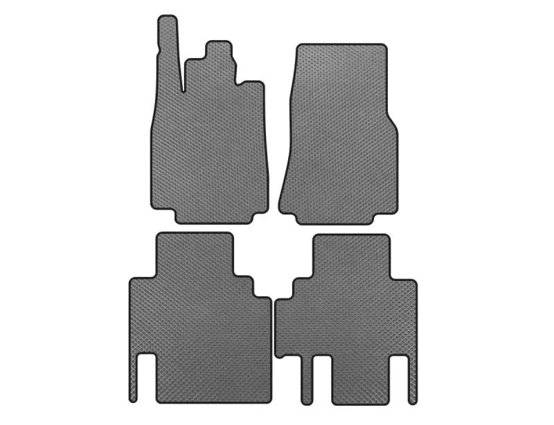 Килимки EVA (Сірий) для Mercedes-Benz Vaneo W414 2001–2005