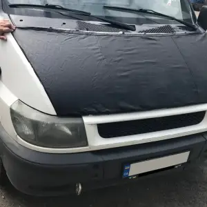 Чохол капота (2000-2006, шкірозамінник) для Ford Transit 2000–2014