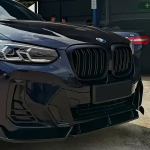 Ніздрі M-Look (2021+, чорний матовий) для BMW X3 G01 2018–
