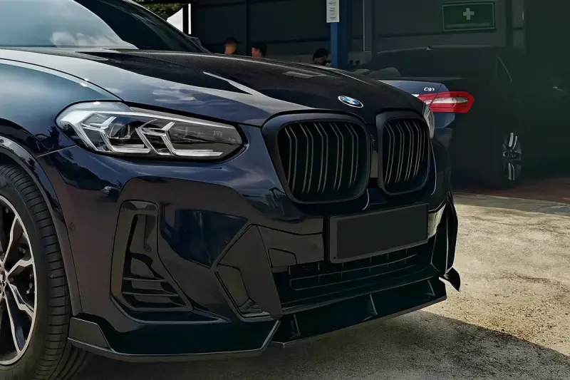 Ніздрі M-Look (2021+, чорний матовий) для BMW X3 G01 2018–