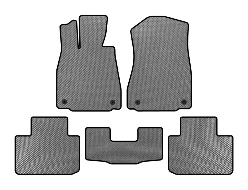 Килимки EVA (2WD, Сірий) для Lexus IS 2013–