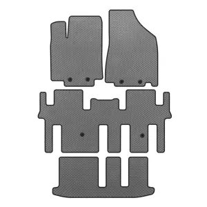 Килимки EVA (3 ряди, Сірий) для Nissan Pathfinder R52 2012–2021