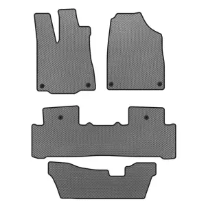 Килимки EVA (3 ряди, Сірий) для Acura MDX 2013–2020