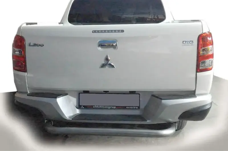 Задній захист AK007 (нерж) для Mitsubishi L200 2015–2024