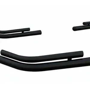 Задні подвійні куточки AK003-double Black (2 шт., нерж) для Fiat Ducato 2006–2025