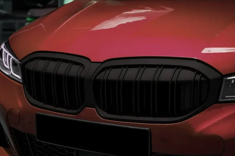 Ніздрі M-Look (2022+, чорний матовий) для BMW 3 серія G20/G21 2018–