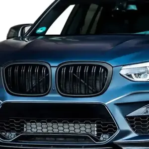 Ніздрі M-Look (2018-2021, чорний матовий) для BMW X4 G02 2018–