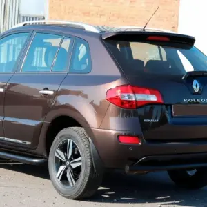 Задня дуга AK002 Black (нерж) для Renault Koleos 2008–2016