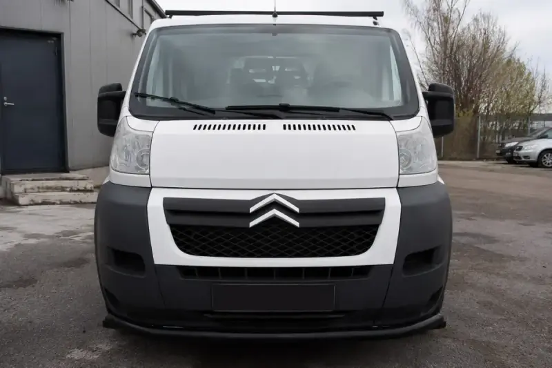 Передня дуга ST008 Black (нерж.) для Citroen Jumper 2007–2025