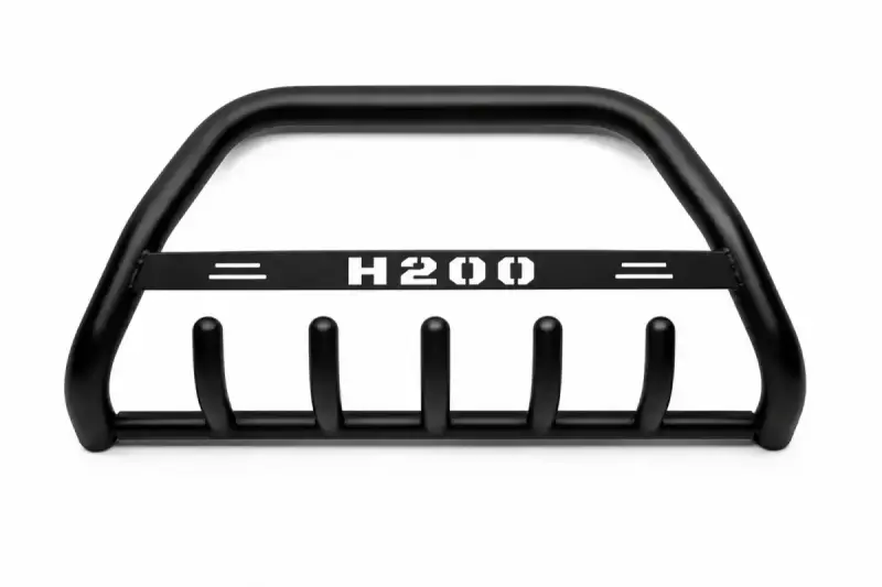 Кенгурятник WT004 Black (нерж) для Hyundai H200, H1, Starex 1998–2007