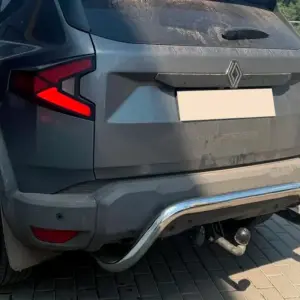 Задній захист AK007 (нерж.) для Renault Duster 2024–