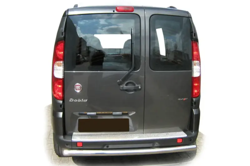 Задній захист AK002 (нерж) для Fiat Doblo I 2001–2005