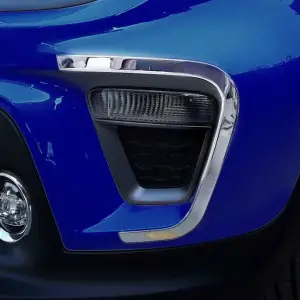 Хром на туманки 2019+ (2 шт нерж) для Jeep Renegade 2014–
