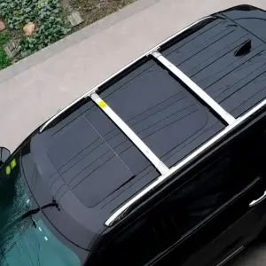 Багажник (поперечини) на інтегровані рейлінги OEM (2016-2019, 2 шт) для Ford Explorer 2011–2019