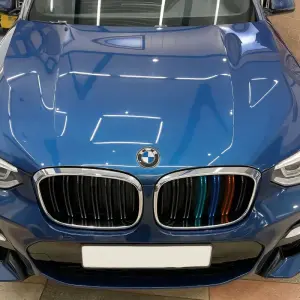Ніздрі M-Look (2018-2021, M-Color з хром окантовкою) для BMW X3 G01 2018–