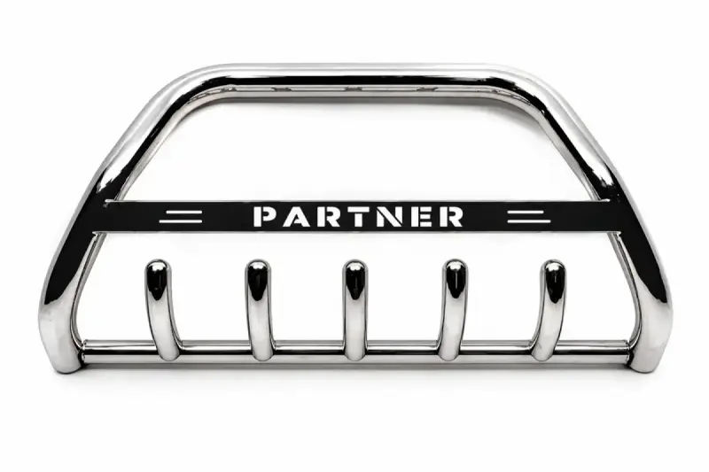 Кенгурятник WT004 (нерж) для Peugeot Partner Tepee 2008–2018