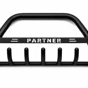 Кенгурятник WT004 Black (нерж) для Peugeot Partner 1996–2008