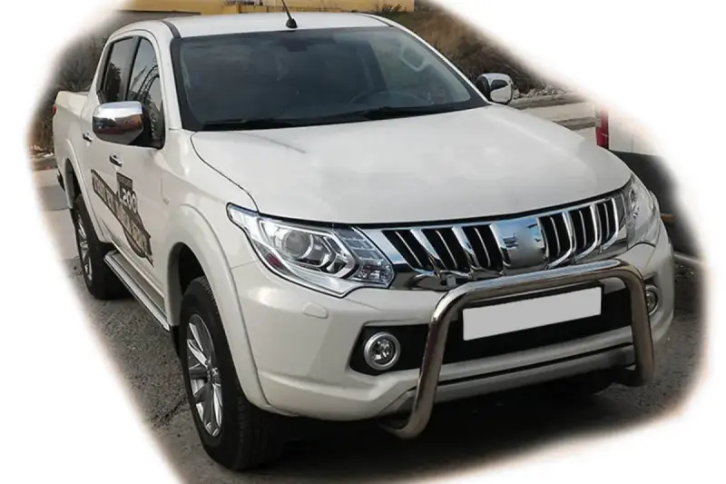 Кенгурятник WT005 (нерж) для Mitsubishi L200 2015–2024