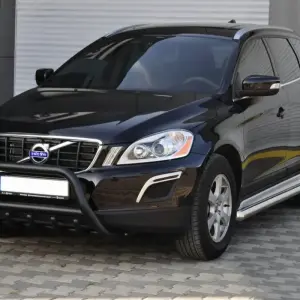 Кенгурятник WT003 Black (нерж) для Volvo XC60 2009–2017