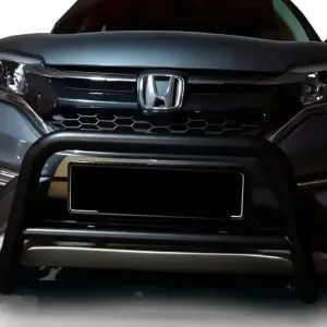 Передній захист WT005 Black (2016-2019, нерж.) для Honda CRV 2017–2022