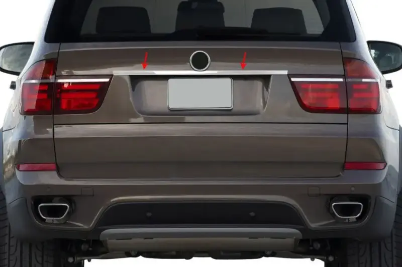 Планка над номером (нерж.) для BMW X5 E70 2007–2013