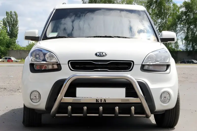 Кенгурятник (нерж) для KIA Soul I 2008–2013