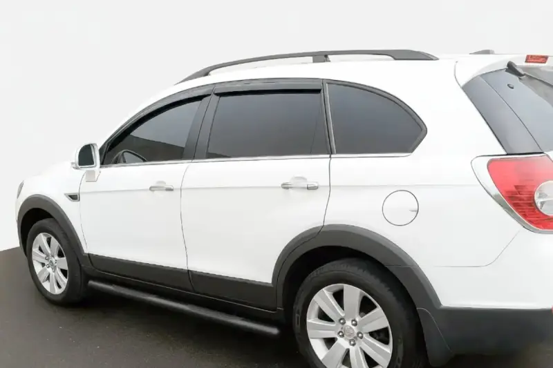 Бічні труби Black (2 шт., нерж.) для Chevrolet Captiva 2006–2019