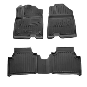 Килимки Stingray 3D (2018-2022, Electro, 4 шт) для KIA Niro 2016–2021