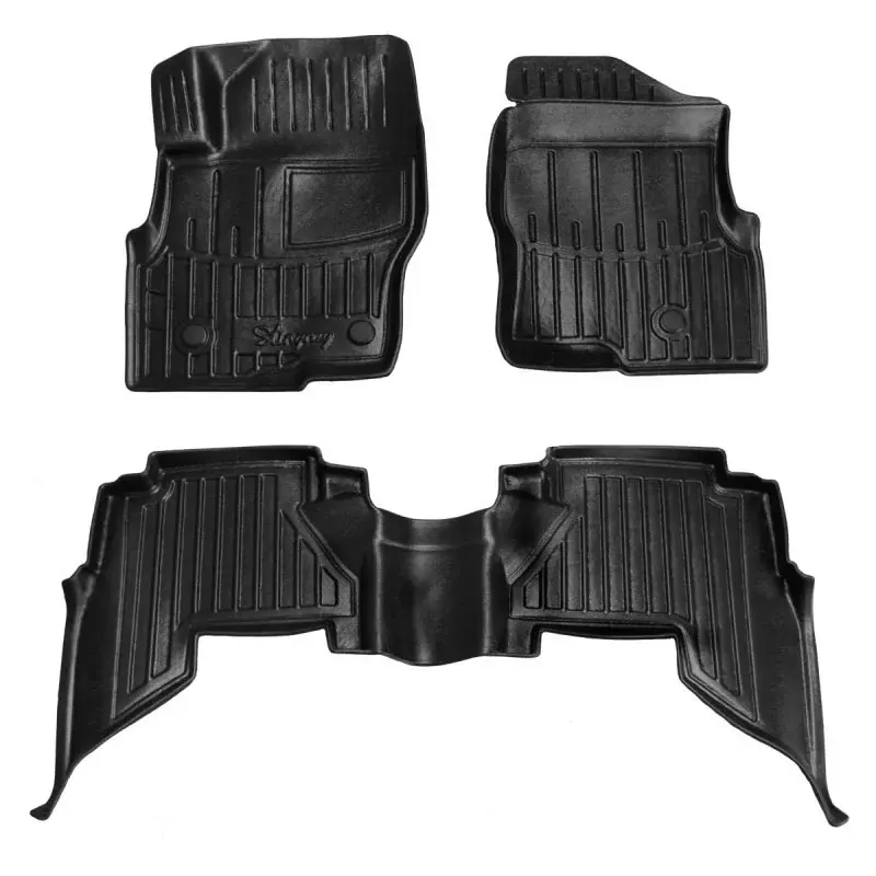 Килимки Stingray 3D (3 шт) для Nissan Pathfinder R51 2005–2014