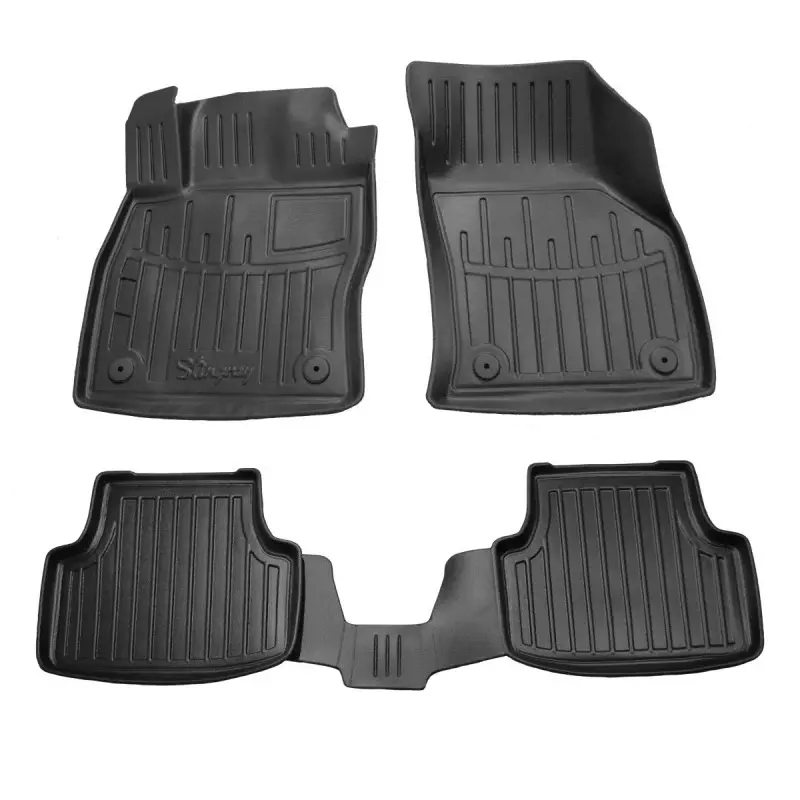 Килимки Stingray 3D (5 шт) для Skoda Octavia III A7 2013–2019